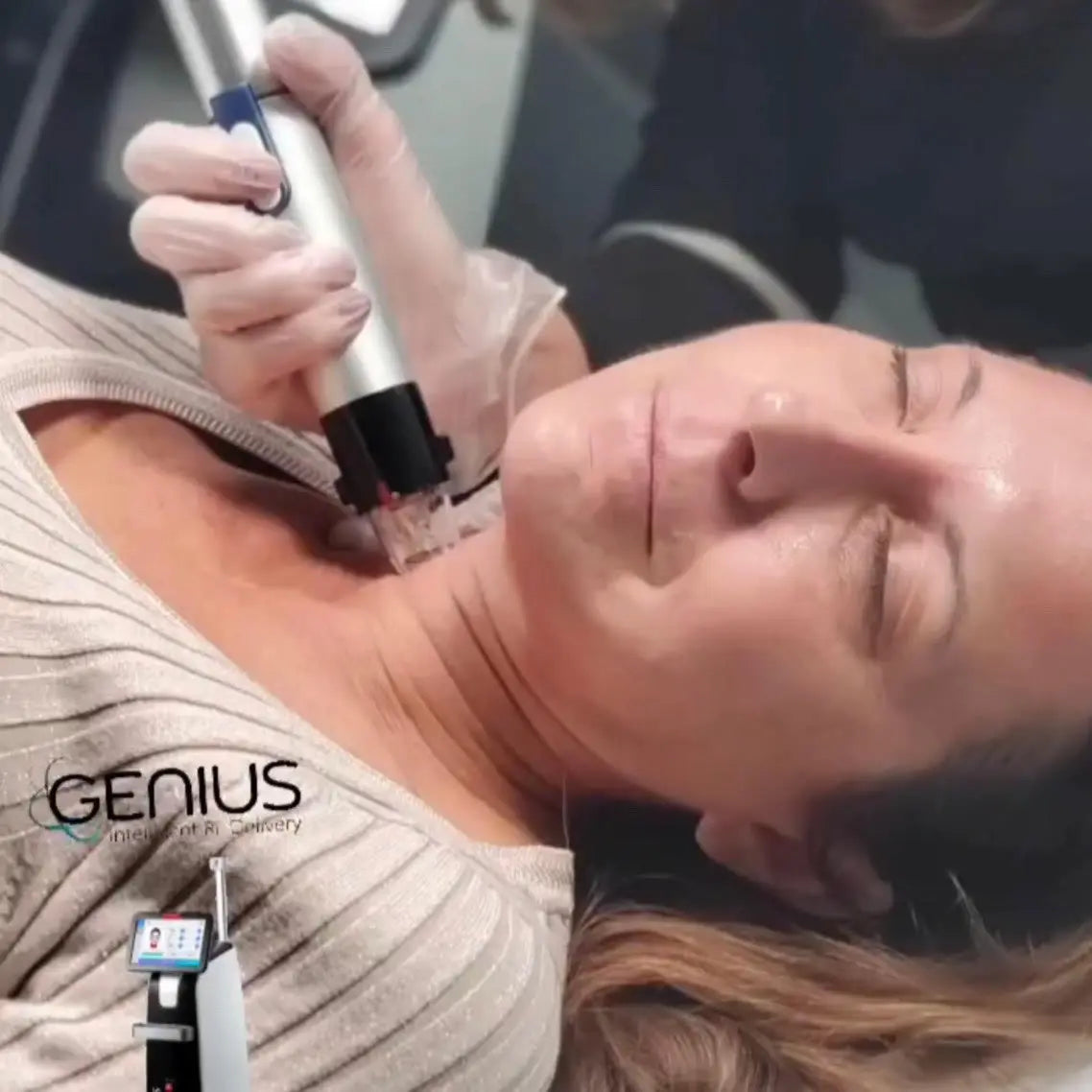 * GENIUS RF: Trifecta (Face, Neck & Décolleté) The Skinscience Shop