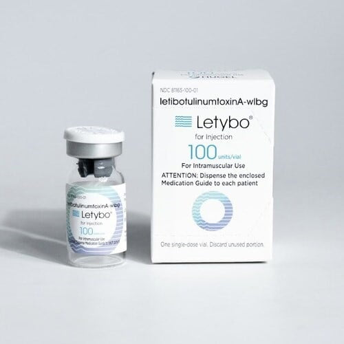 * Letybo® botox (25 units, $12/unit)
