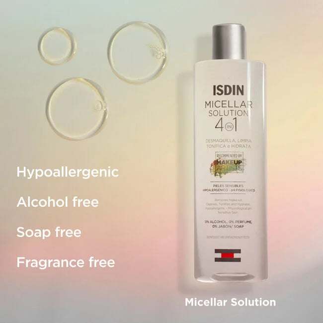 ISDIN Micellar Solution 4-in-1 micellar cleansing water